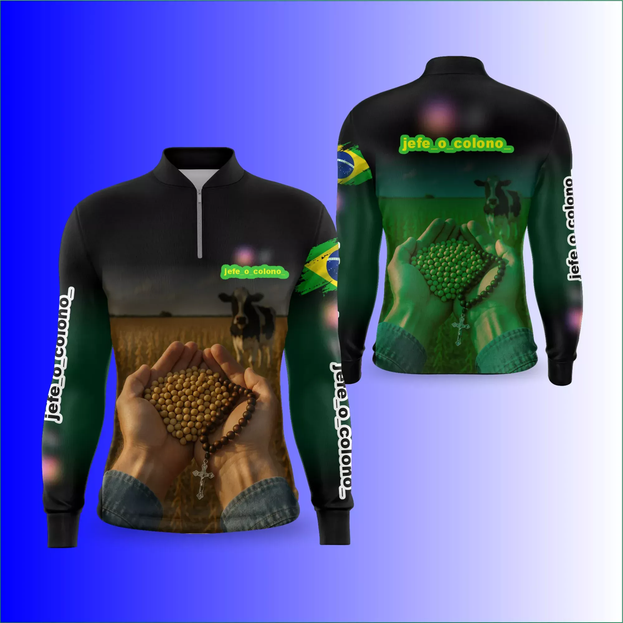 Camiseta Jefe Da Roça